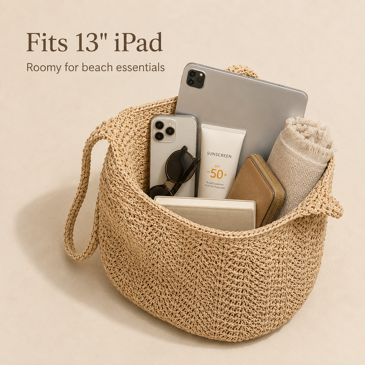 Slouchy woven hobo shoulder tote bag 6