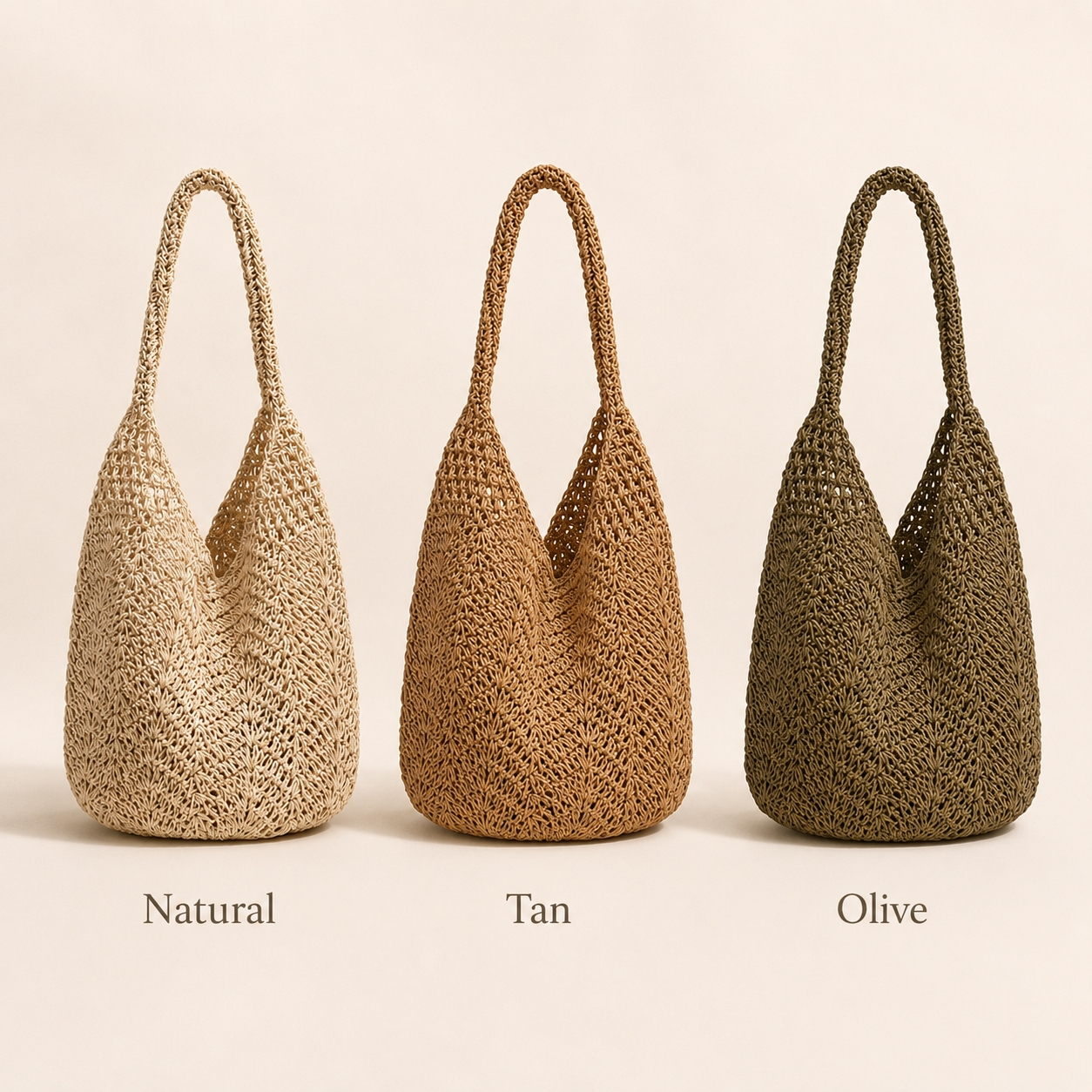 Slouchy woven hobo shoulder tote bag 6