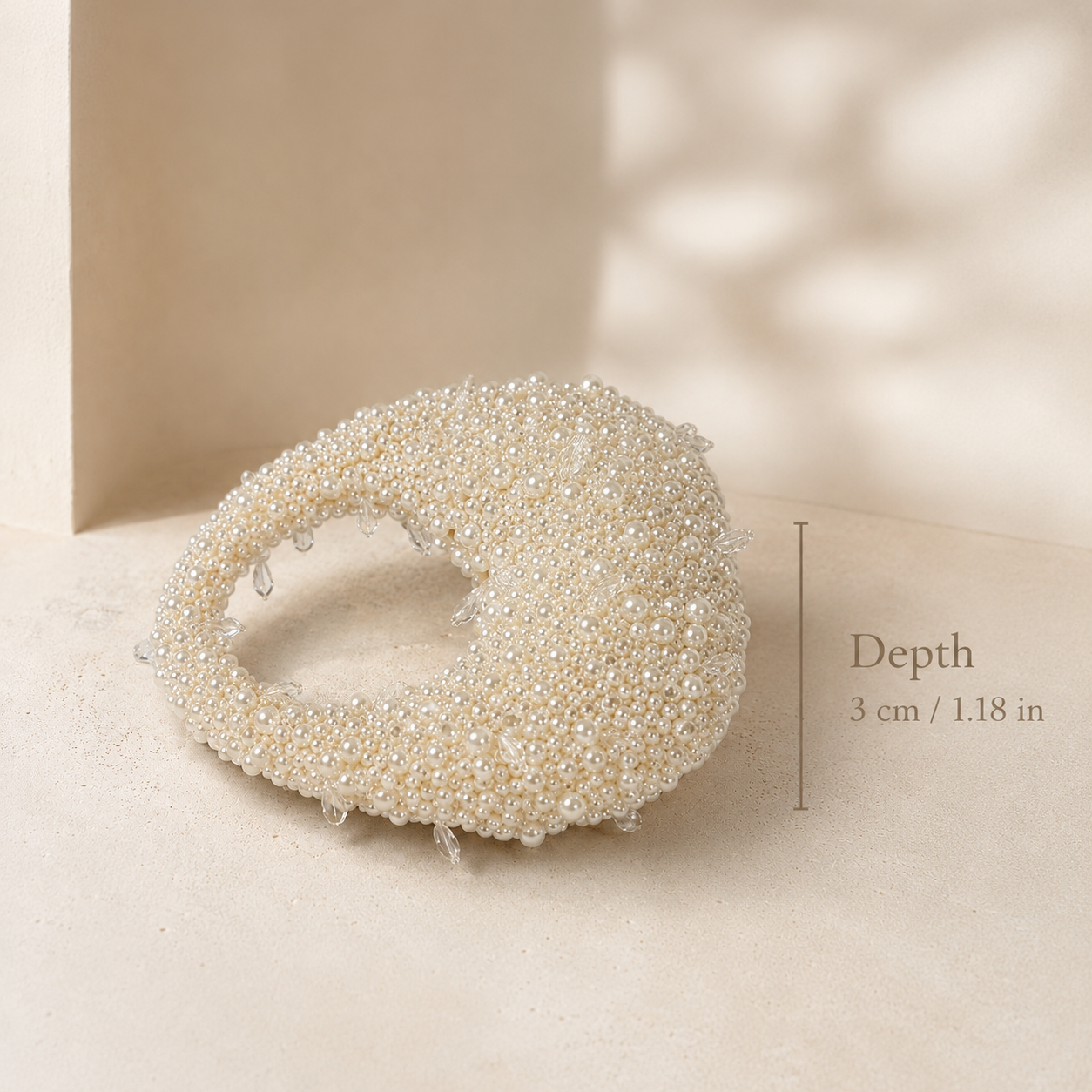 Pearl Beaded Evening Shoulder Bag - Image 5